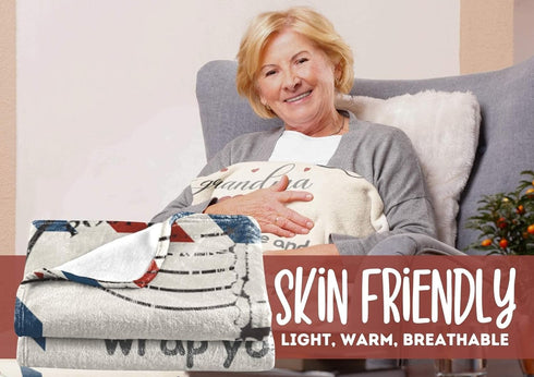 Grandma Throw Blanket Perfect Gift for Special Occasions